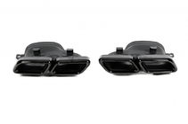 Насадки на Выхлоп Black AMG фото 1