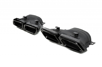 Насадки на Выхлоп Black AMG фото 2