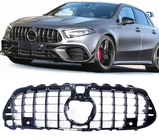 Mercedes A-сlass W177 2018- гг. Передняя решетка GT Panamericana (для A45) фото 2