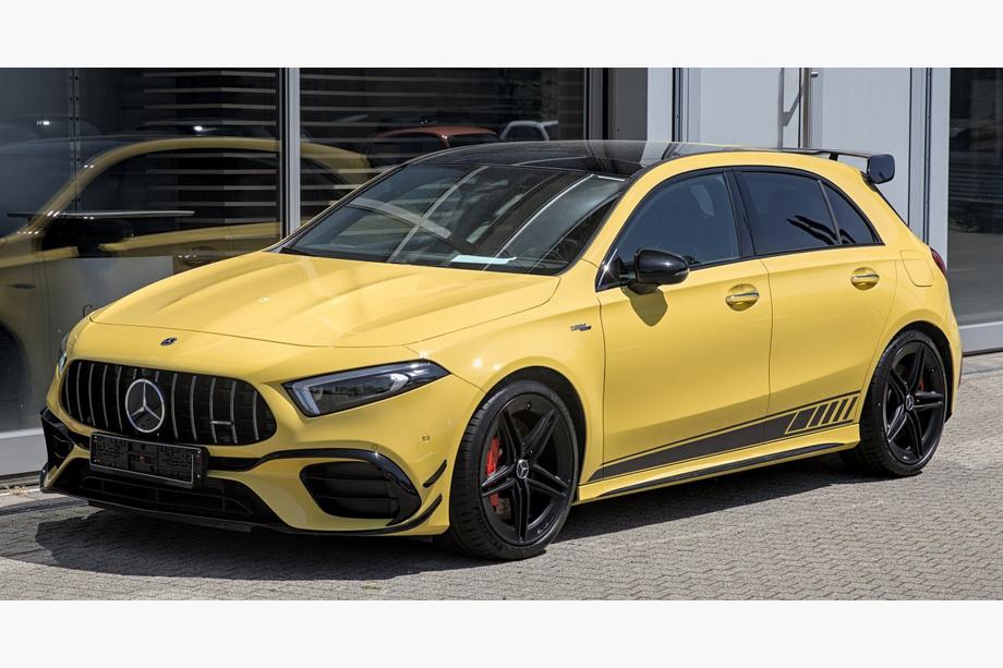 Mercedes A-сlass W177 2018- гг. Передняя решетка GT Panamericana (для A45) Image