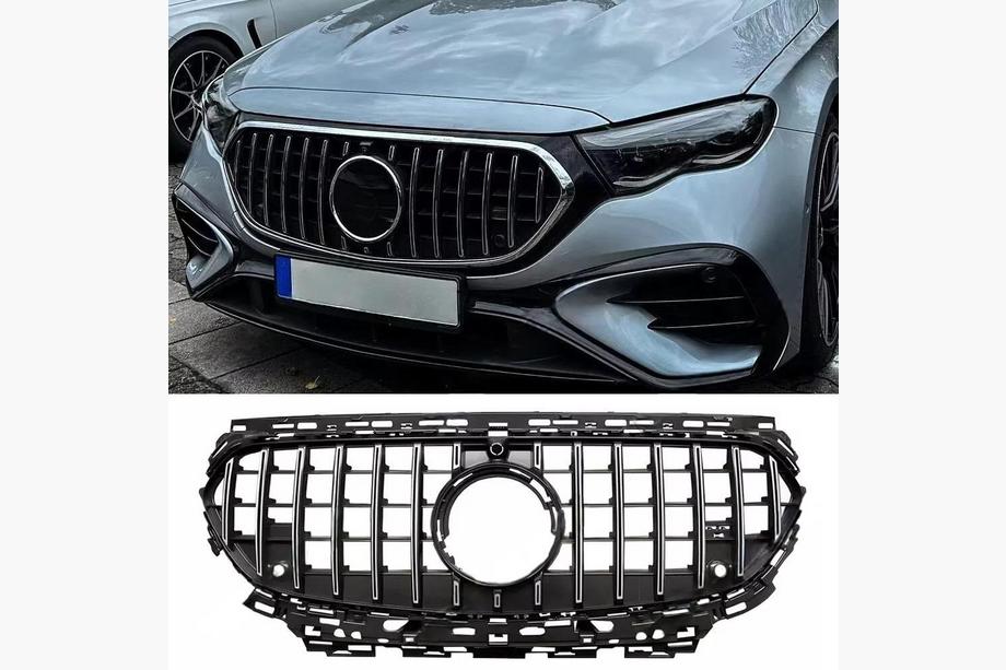 Mercedes E-class W214 2023- гг. Передняя решетка GT Panamericana Фото 1