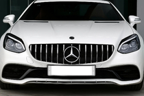 Mercedes SLC R172 2016-2020 гг. Передняя решетка GT Panamericana фото 4