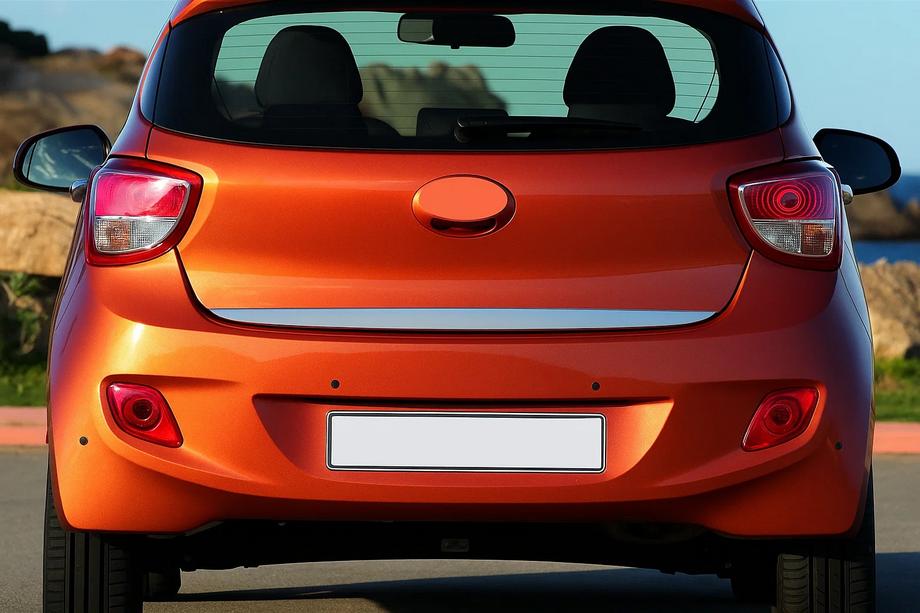 Накладка на багажник нержавейка Image Накладка на багажник нержавейка Image