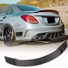 Mercedes C-сlass W205 2014-2021 гг. Спойлер V1 (для SD 2015-2019, Карбон) фото 1