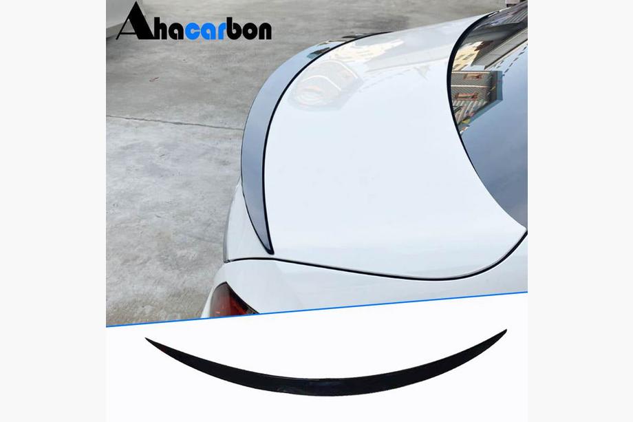 Mercedes C-сlass W205 2014-2021 гг. Спойлер V3 (для SD 2015-2019, Пластик) Image