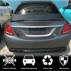 Mercedes C-сlass W205 2014-2021 гг. Спойлер V6 (для SD 2015-2021, Карбон) фото 3