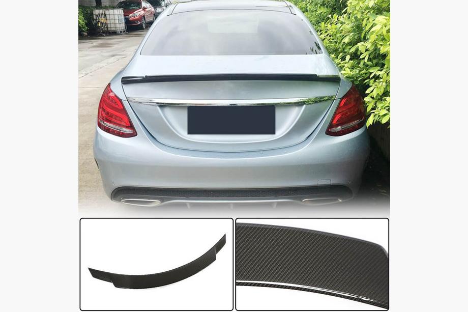 Mercedes C-сlass W205 2014-2021 гг. Спойлер V8 (для SD 2015-2021, Карбон) Image