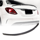 Mercedes C-сlass W205 2014-2021 гг. Спойлер V9 (для SD 2015-2019, Карбон) фото 1