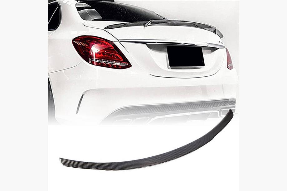 Mercedes C-сlass W205 2014-2021 гг. Спойлер V9 (для SD 2015-2019, Карбон) Image