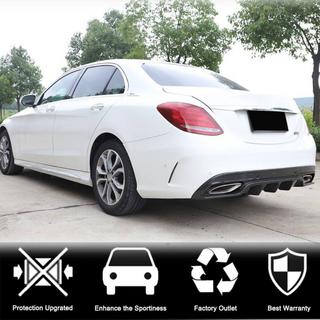 Диффузор заднего бампера для SD C43/C63 AMG 2015-2019 Карбон Mercedes C-сlass W205 2014-2021 гг. фото 2
