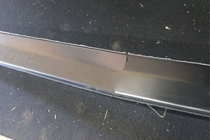 Уценка Универсальная накладка на боковые пороги DPT Black (ABS) (2шт) (черный глянец) фото 3