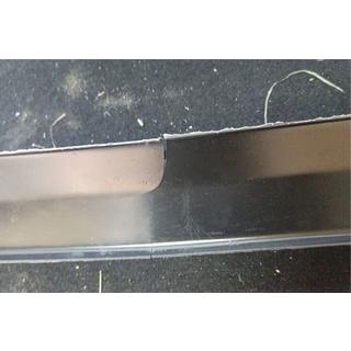 Уценка Универсальная накладка на боковые пороги DPT Black (ABS) (2шт) (черный глянец) фото 2