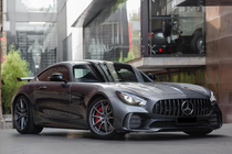 Mercedes AMG GT C190/R190 2014-2022 гг. Передняя решетка GT Panamericana (2018+) фото 1