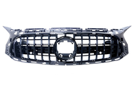 Mercedes AMG GT C190/R190 2014-2022 гг. Передняя решетка GT Panamericana (2018+) фото 2