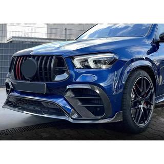 Передняя решетка радиатора GT Panamericana GT-R (для AMG Line, 2019-2023) Mercedes GLE coupe C167 2019- гг. фото 1
