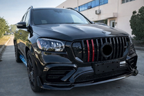 Mercedes GLS X167 2019- гг. Передняя решетка GT Panamericana GT-R (для GLS63, 2019-2023) фото 1
