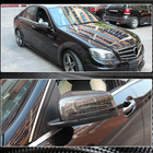 Mercedes C-class W204 2007-2015 гг. Накладки на Зеркала Карбон фото 4