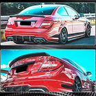 Mercedes C-class W204 2007-2015 гг. Спойлер Coupe (Карбон) фото 4