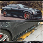 Mercedes C-class W204 2007-2015 гг. Боковые пороги (для AMG SD, Карбон) фото 3