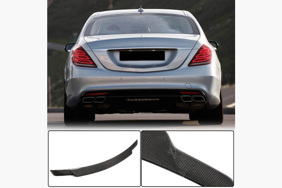 Mercedes S-сlass W222 2013-2022 гг. Спойлер V2 (Карбон) Image