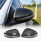 Mercedes S-сlass W222 2013-2022 гг. Накладки на Зеркала V2 (2014-2017, Карбон) фото 1