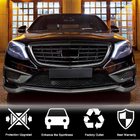 Mercedes S-сlass W222 2013-2022 гг. Накладка на передний бампер Lip (для S63 AMG 2014-2017, Карбон) фото 2