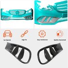 Mercedes E-сlass W212 2009-2016 гг. Вставки в передний бампер (для AMG-Line 2013-2016, Карбон) фото 2