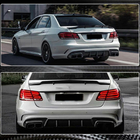 Mercedes E-сlass W212 2009-2016 гг. Диффузор заднего бампера V1 для E63 AMG 2013-2016 Карбон фото 5