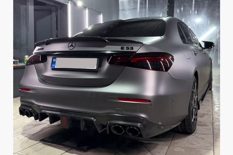 Диффузор заднего бампера для E63 AMG 2020-2023, Карбон Image