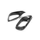 Карбоновые накладки на передний бампер для E63 AMG 2016-2019 фото 7