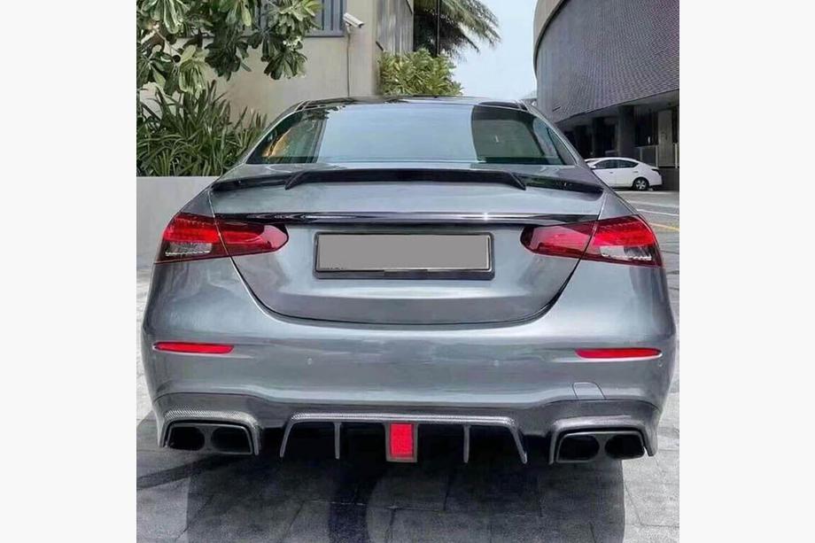 Mercedes E-сlass W213 2016-2023 гг. Спойлер (для E63 AMG, Карбон) Image