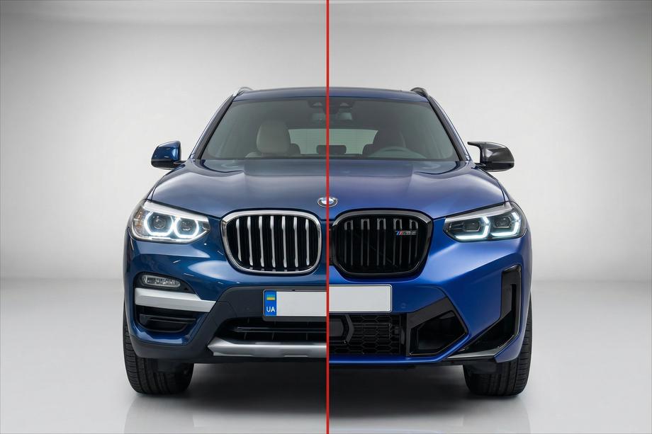 BMW X3 G01 2018- гг. Комплект рестайлинга в F97 X3M Image