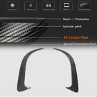 Mercedes CLA C117 2013-2019 гг. Накладки на задний бампер V1 (для AMG-Line / CLA45 AMG SD, Карбон) фото 5