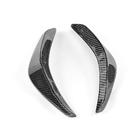 Mercedes CLA C117 2013-2019 гг. Карбоновые накладки на передний бампер для CLA45 AMG SD фото 4