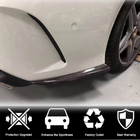 Mercedes CLA C117 2013-2019 гг. Накладки на задний бампер V2 (для AMG-Line / CLA45 AMG SD, Карбон) фото 3