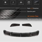 Mercedes CLA C117 2013-2019 гг. Диффузор заднего бампера V2 (для AMG-Line / CLA45 AMG 2013-2016, Карбон) фото 10