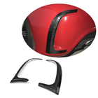 Mercedes A-сlass W176 2012-2018 гг. Накладка на задний бампер для A45 AMG HB 2013-2015 Карбон фото 1