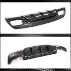 Mercedes A-сlass W176 2012-2018 гг. Диффузор заднего бампера V2 (для AMG-Line / A45 AMG HB) фото 4