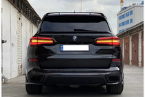 BMW X5 G05 2019–2026 гг. Спойлер заднего стекла V7 (Черный Глянец) фото 6