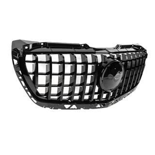 Передняя решетка Panamericana GT Panamericana Черная (2013-2018) Mercedes Sprinter W906 2006-2018 гг. фото 4