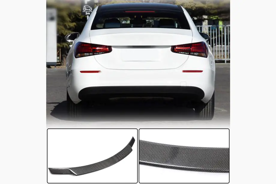 Mercedes A-class W177 2018- гг. Спойлер V3 (для SD, Карбон) Image