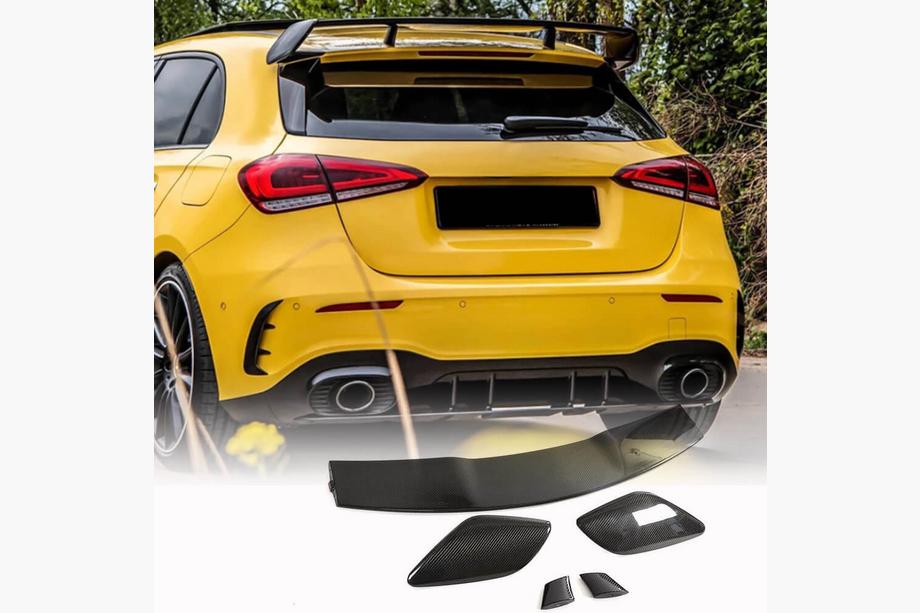 Mercedes A-сlass W177 2018- гг. Спойлер V3 (для HB, Карбон) Image