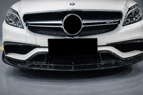 Mercedes CLS C218 2011-2018 гг. Карбоновые накладки на передний бампер для CLS63 AMG SD 2015-2018 фото 6