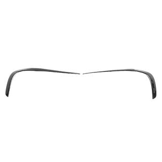 Карбоновые накладки на передний бампер для CLS63 AMG SD 2015-2018 фото 4