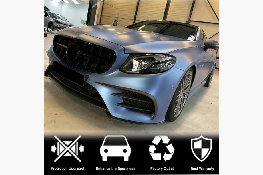 Mercedes E-class coupe C238 2016-2024 гг. Передний бампер Лип для AMG-Line 2017-2019 Карбон Фото 3