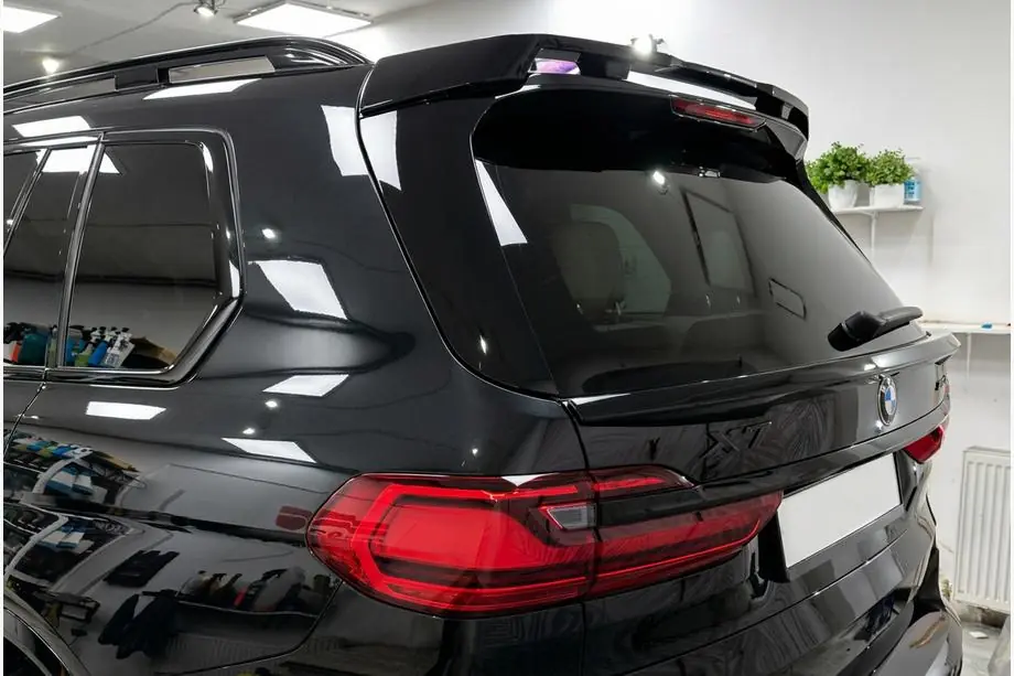 BMW X7 G07 2019- гг. Нижний спойлер V1 (Черный глянец) Фото 1