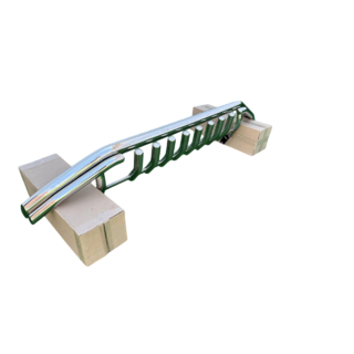 Передняя защита (нержавейка) Toyota Land Cruiser Prado 150 2009-2023 гг. фото 2