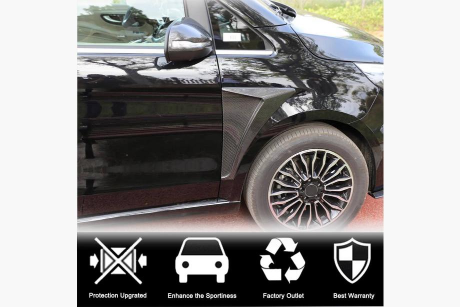 Mercedes Vito/V-class W447 2014- гг. Накладки на зеркала из карбона (2014-2019) Фото 3