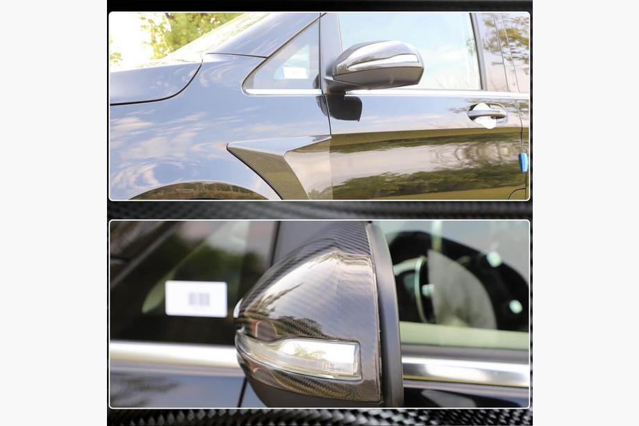 Mercedes Vito/V-class W447 2014- гг. Накладки на зеркала из карбона (2014-2019) Фото 4
