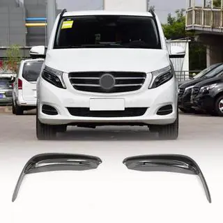 Карбоновые накладки на противотуманные фары (для V-Class 2014-2019) Mercedes Vito/V-class W447 2014- гг. фото 1